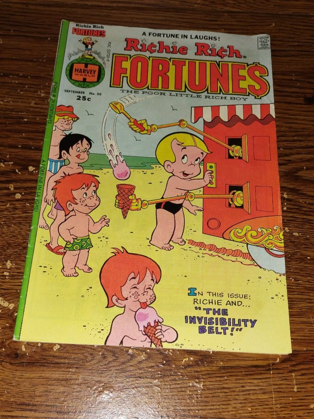 Richie Rich Fortunes #30 (Harvey Comics, 1976)